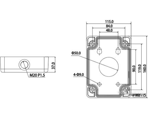 Кронштейн Dahua DH-PFA120