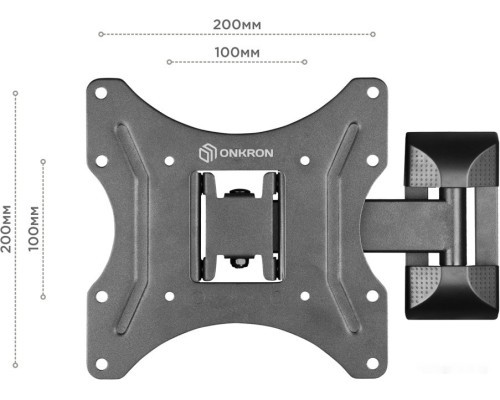 Кронштейн Onkron NP24 (черный)