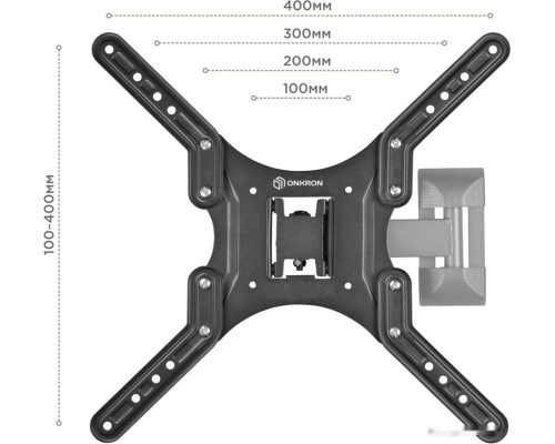 Кронштейн Onkron NP44 (черный)