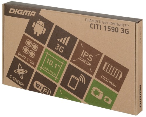 Планшет DIGMA Citi 1590 CS1207MG 16GB 3G (черный)