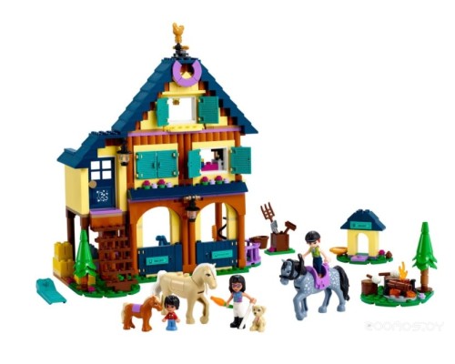 Конструктор Lego Friends 41683 Лесной клуб верховой езды