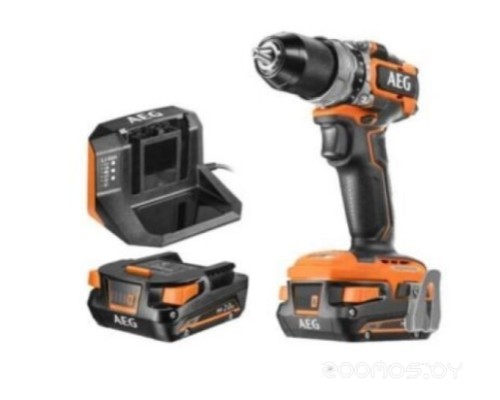 Ударная дрель-шуруповерт AEG Powertools BSB 18SBL-202C 4935478455 (с 2-мя АКБ, кейс)