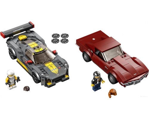 Конструктор Lego Speed Champions 76903 Chevrolet Corvette C8.R and 1968 Chevrolet