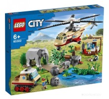 Конструктор Lego City 60302 Операция по спасению зверей