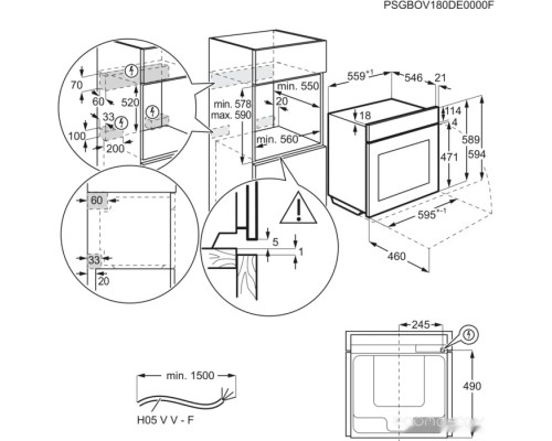 Духовой шкаф Electrolux OKD6P77WX