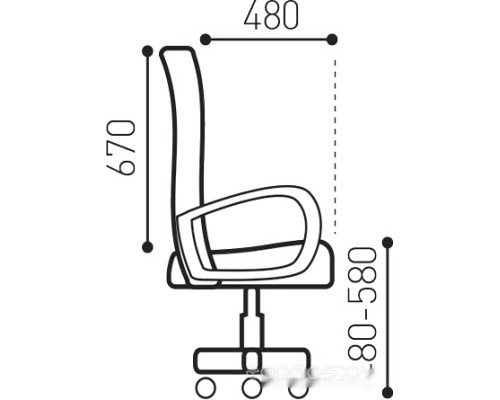 Офисное кресло Brabix Fusion EX-560 (черный)