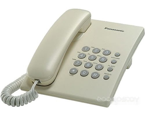 Проводной телефон Panasonic KX-TS2350RUJ (бежевый)