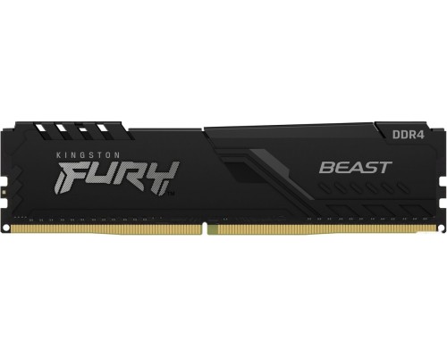 Модуль памяти Kingston FURY Beast 16GB DDR4 PC4-24000 KF430C15BB1/16