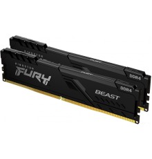 Модуль памяти Kingston FURY Beast 2x8GB DDR4 PC4-24000 KF430C15BBK2/16