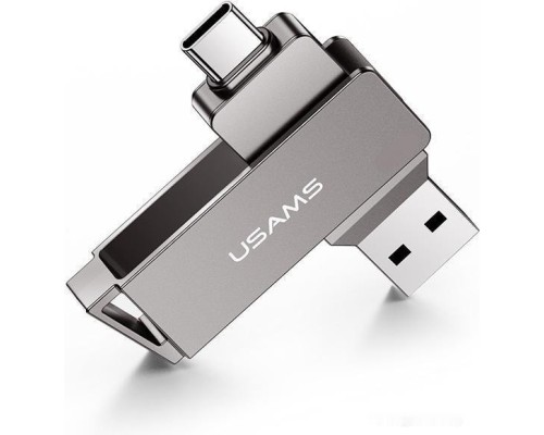 USB Flash Usams Type-C+USB3.0 Rotatable High Speed Flash Drive 256GB