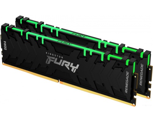 Модуль памяти Kingston FURY Renegade RGB 2x8GB DDR4 PC4-25600 KF432C16RBAK2/16