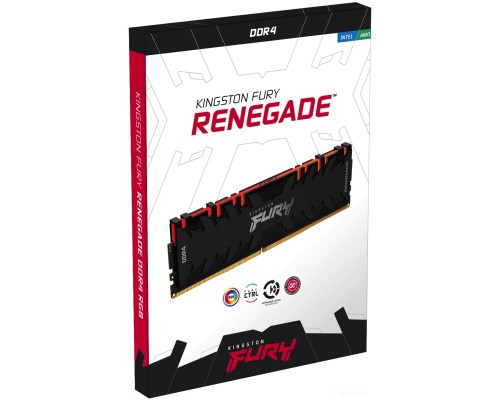 Модуль памяти Kingston FURY Renegade RGB 2x8GB DDR4 PC4-25600 KF432C16RBAK2/16