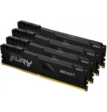 Модуль памяти Kingston FURY Beast 4x8GB DDR4 PC4-24000 KF430C15BBK4/32