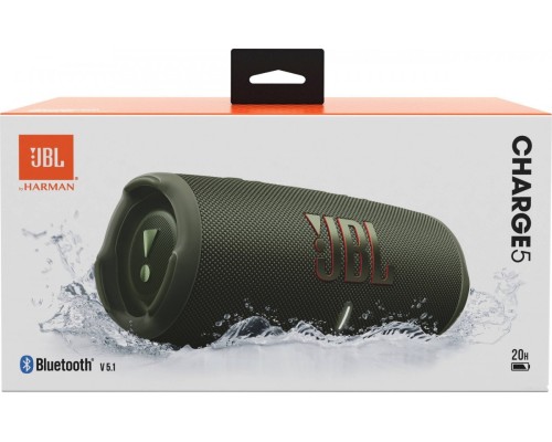 Портативная акустика JBL Charge 5 (зеленый)