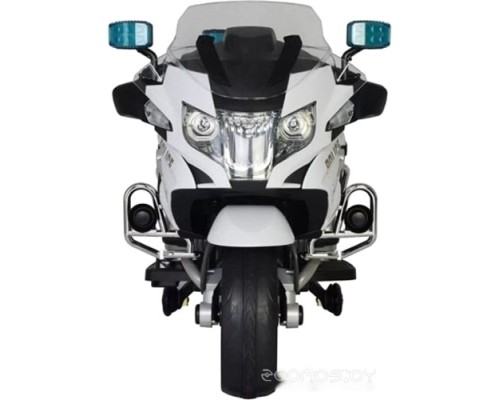 Детский электромобиль ChiLok Bo BMW R 1200 RT-P (белый/черный)