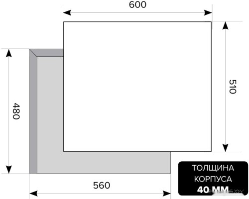 Варочная панель LEX GVS 640 IX CHAO000327