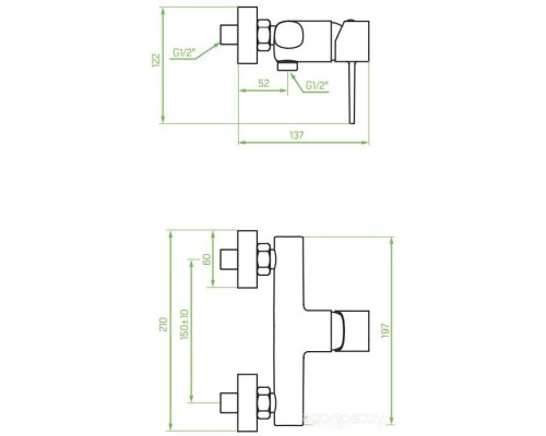 Смеситель Laveo Pola BAP 840D