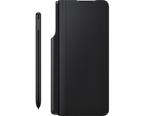 Чехол Samsung Flip Cover для Galaxy Z Fold3 + S Pen (черный)