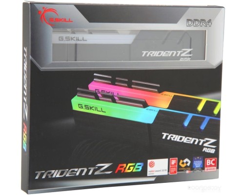 Модуль памяти G.SKILL Trident Z RGB 2x16GB DDR4 PC4-25600 F4-3200C16D-32GTZR