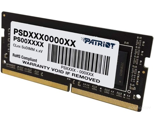 Модуль памяти Patriot Signature Line 32GB DDR4 SODIMM PSD432G32002S