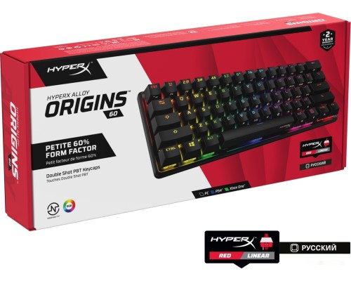 Клавиатура HyperX Alloy Origins 60