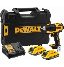 Дрель-шуруповерт DeWALT DCD708D2T-QW (с 2-мя АКБ, кейс)