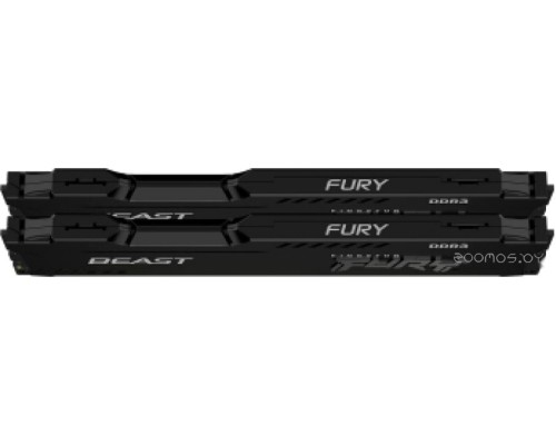 Модуль памяти Kingston FURY Beast 2x4GB DDR3 PC3-14900 KF318C10BBK2/8