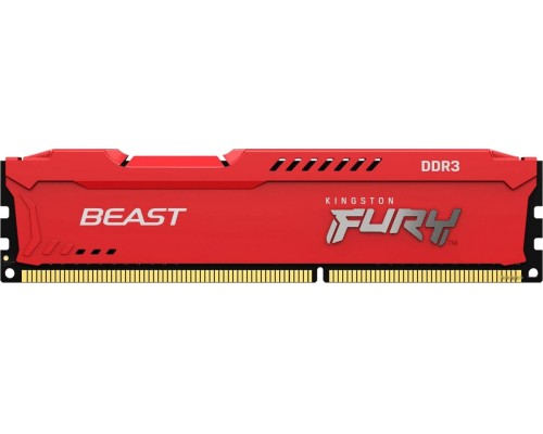 Модуль памяти Kingston FURY Beast 4GB DDR3 PC3-12800 KF316C10BR/4