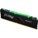 Модуль памяти Kingston FURY Beast RGB 16GB DDR4 PC4-24000 KF430C15BB1A/16