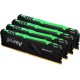 Модуль памяти Kingston FURY Beast RGB 4x8GB DDR4 PC4-21300 KF426C16BBAK4/32