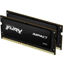 Модуль памяти Kingston FURY Impact 2x8GB DDR3 SODIMM PC3-12800 KF316LS9IBK2/16