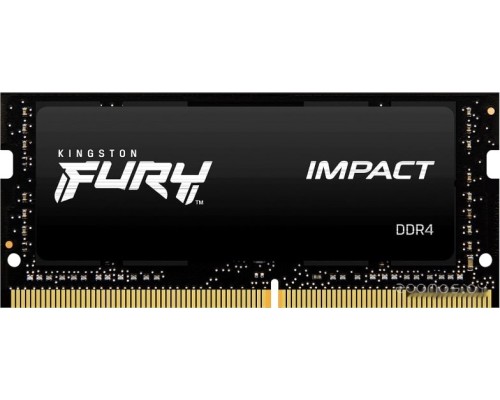 Модуль памяти Kingston FURY Impact 16GB DDR4 SODIMM PC4-21300 KF426S15IB1/16