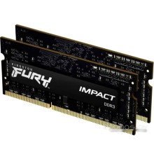 Модуль памяти Kingston FURY Impact 2x4GB DDR3 SODIMM PC3-14900 KF318LS11IBK2/8