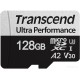 Карта памяти Transcend microSDXC 340S 128GB (с адаптером)