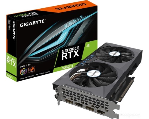 Видеокарта Gigabyte GeForce RTX 3060 Ti Eagle 8G GV-N306TEAGLE-8GD (rev. 2.0)