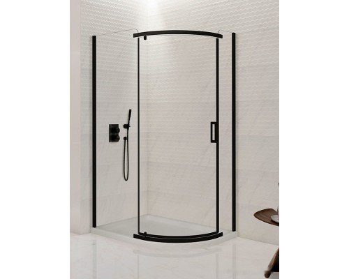 Душевой уголок NEW TRENDY New Komfort Black 120x85 K-0471