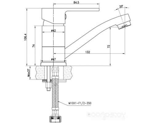 Смеситель Lemark LM1507C