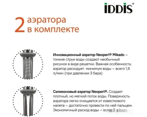 Смеситель IDDIS Slide SLIGMBTi01