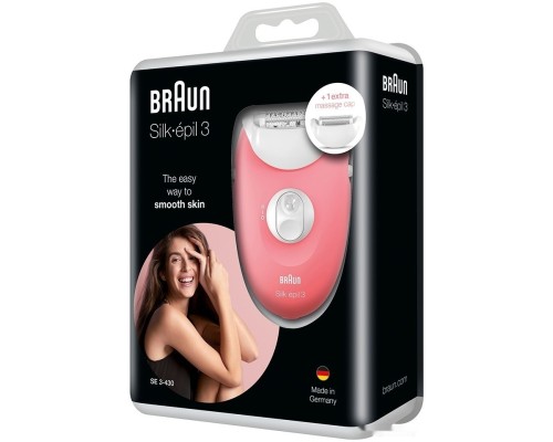 Эпилятор Braun Silk-epil 3 SE 3-430