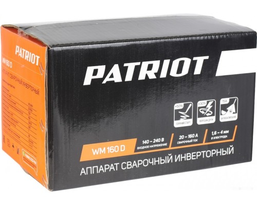 Сварочный инвертор Patriot WM 160D