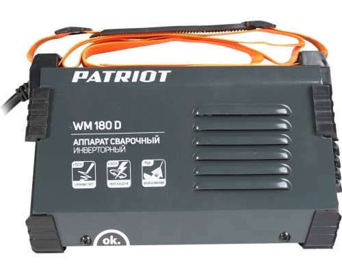 Сварочный инвертор Patriot WM 180D