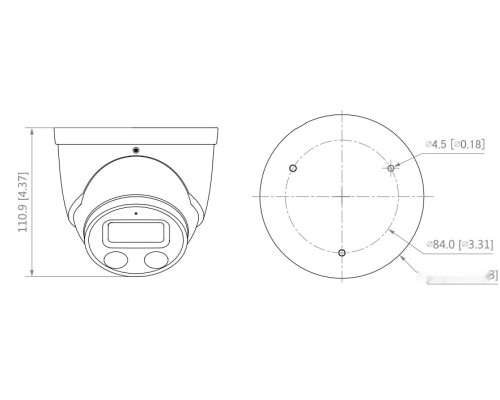 IP-камера Dahua DH-IPC-HDW3249HP-AS-PV-0280B