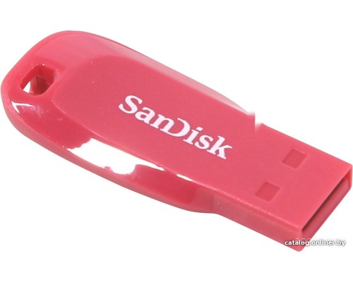 USB Flash SanDisk Cruzer Blade 16GB (розовый) [SDCZ50C-016G-B35PE]