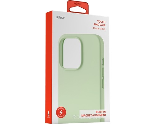 Чехол uBear для iPhone 13 Pro Touch Mag Case (Light Green)