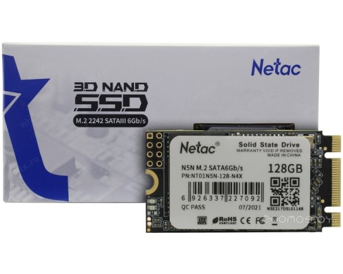 SSD-накопитель Netac N5N 128Gb NT01N5N-128-N4X