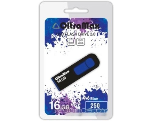 USB Flash OltraMax  250 16GB (синий) [OM-16GB-250-Blue]