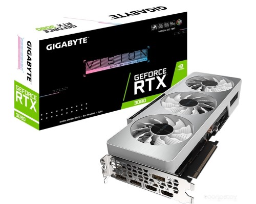 Видеокарта Gigabyte GeForce RTX 3080 Vision OC 10G GDDR6X (rev. 2.0)