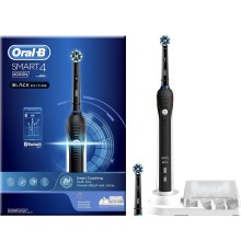 Электрическая зубная щетка Oral-B Smart 4 4000N Cross Action D601.525.3 (черный)