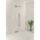 Смеситель Hansgrohe ShowerSelect Glass 15736400 (белый/хром)