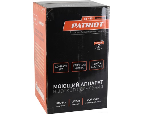 Мойка высокого давления Patriot GT440 Imperial